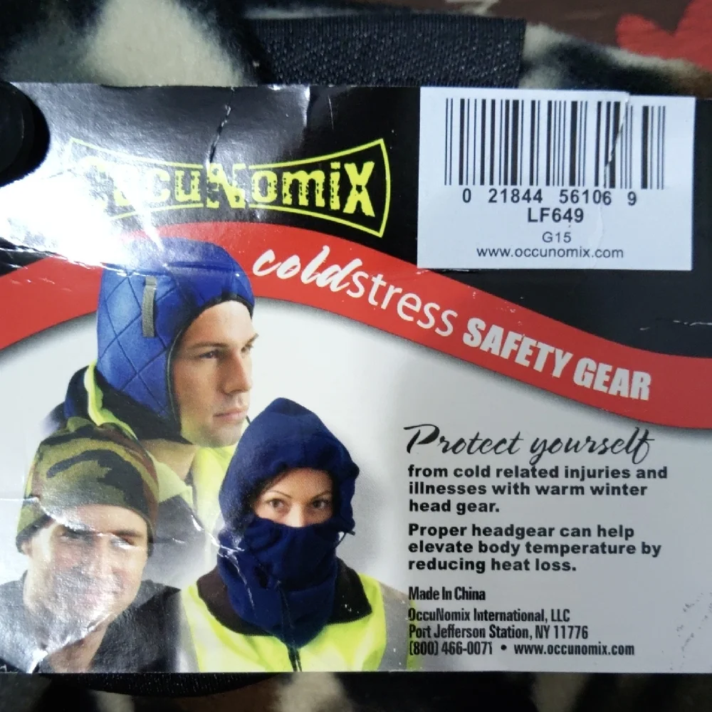Warming Pockets On The Inside Full Face Mask